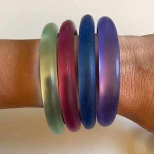 Alexis Bittar Lucite Bangles